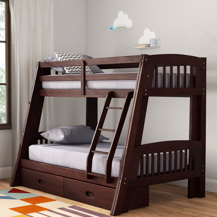 Wayfair bunk beds twin deals over twin